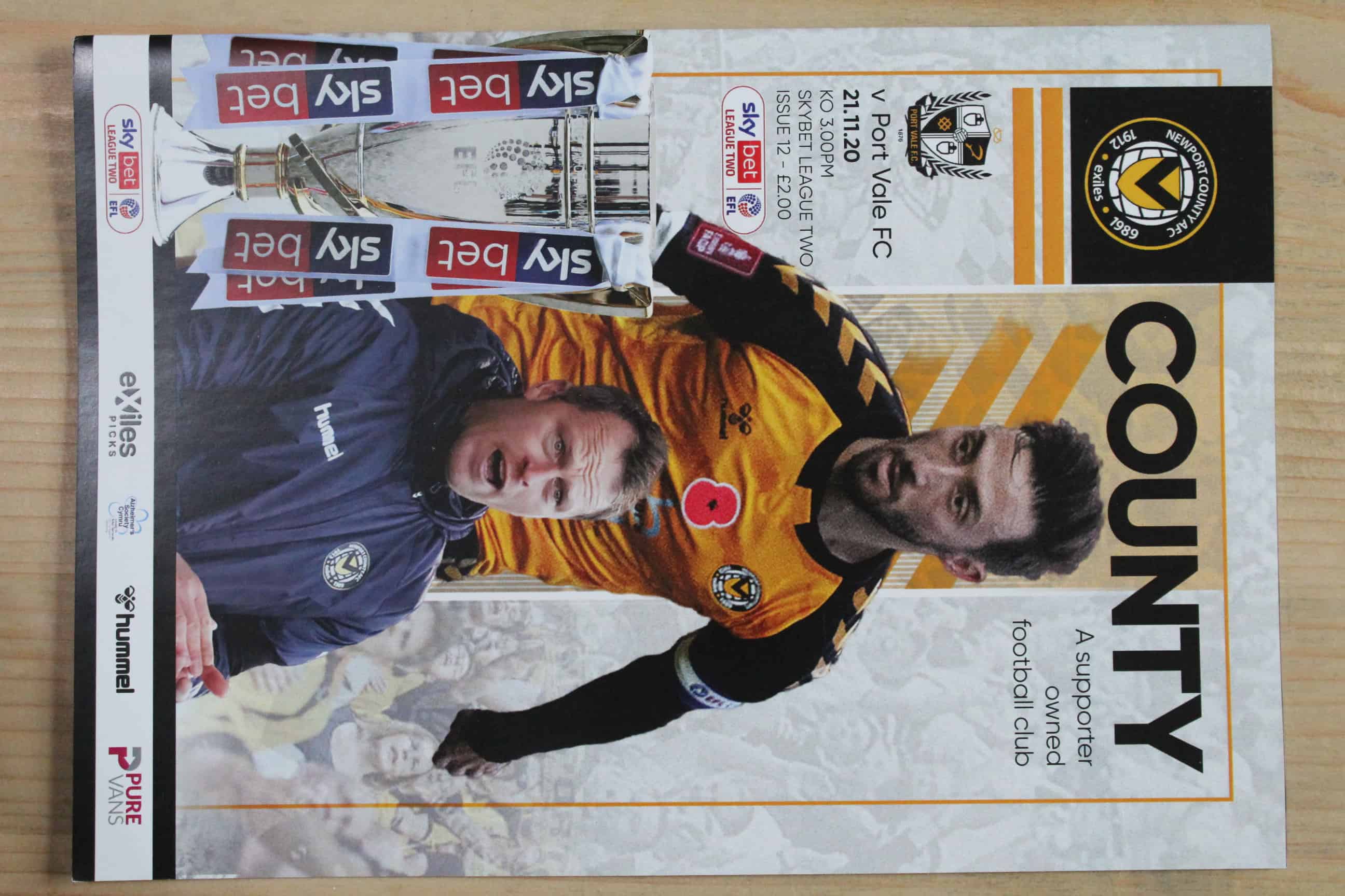 Newport County AFC v Port Vale FC